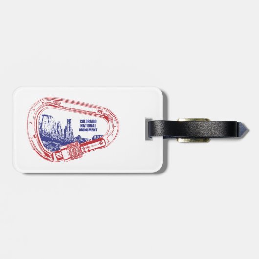 Nationalparkprojekt des Colorado Gepäckanhänger (Rückseite horizontal)