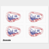 Nationalparkprojekt des Colorado Rechteckiger Aufkleber (Blatt)