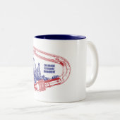 Nationalparkprojekt des Colorado Zweifarbige Tasse (VorderseiteRechts)