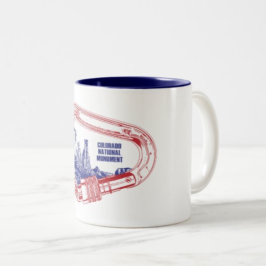 Nationalparkprojekt des Colorado Zweifarbige Tasse (VorderseiteRechts)