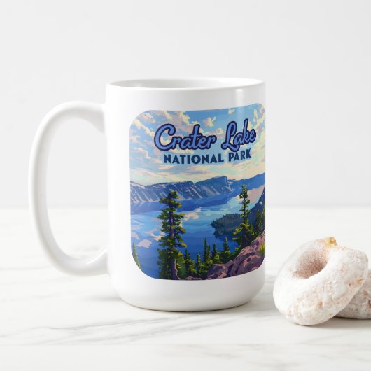 Nationalparkprojekt des Locarnese Kaffeetasse (Mit Donut)