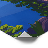 Nationalparkprojekt des Locarnese Poster (Ecke)