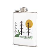 Nationalparkprojekt des Waterton Sees Flachmann (Links)