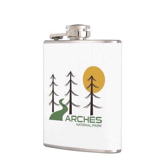 Nationalparkroute Arches Flachmann (Links)