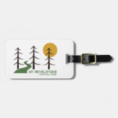 Nationalparkroute Mount Revelstok Gepäckanhänger (Vorderseite horizontal)