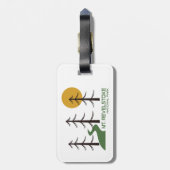 Nationalparkroute Mount Revelstok Gepäckanhänger (Rückseite vertikal)