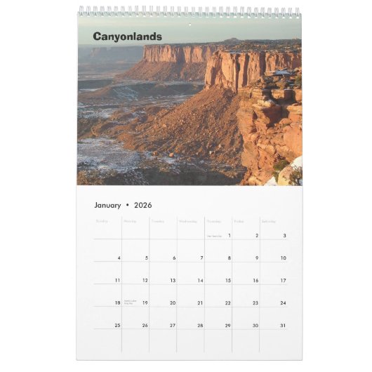 Nationalparks 2010 US Kalender (Jan 2026)