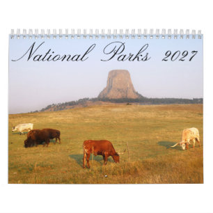 Nationalparks 2027 12-Monatskalender Kalender