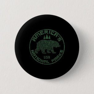 Nationalparks Bär Wandern Reisen Camping Outdoor Button