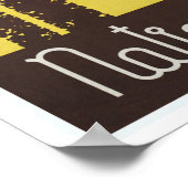 Nationalparks Deer und Antelope Poster (Ecke)