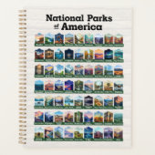 Nationalparks der USA USA Planer (Vorderseite)