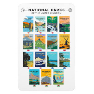 Nationalparks des Vereinigten Königreichs Magnet
