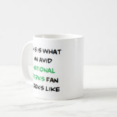 Nationalparks-Fan, begeistert Kaffeetasse (Vorderseite Links)