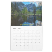 Nationalparks in Amerika Kalender (Mär 2027)