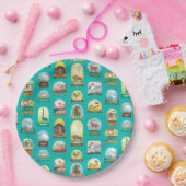 Nationalparks in Aquamarin Napkins Pappteller (Party)