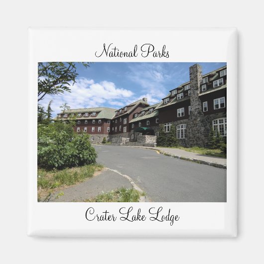 Nationalparks - Krater Lodge Magnet (Vorne)