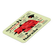Nationalparks Nebraska Magnet (Linke Seite)