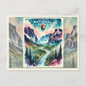 Nationalparks Postkarte (Vorderseite)