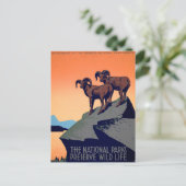 Nationalparks Postkarte (Stehend Vorderseite)