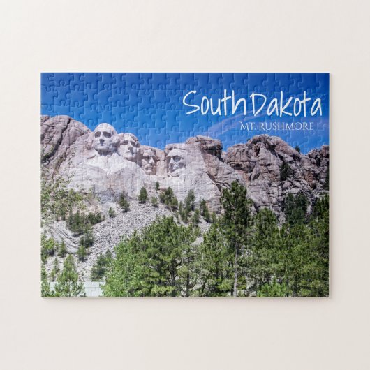 Nationalparks Puzzle, Berg Rushmore Puzzle (Horizontal)