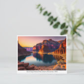 Nationalparks USA, Postkarte für Postübergänge (Stehend Vorderseite)