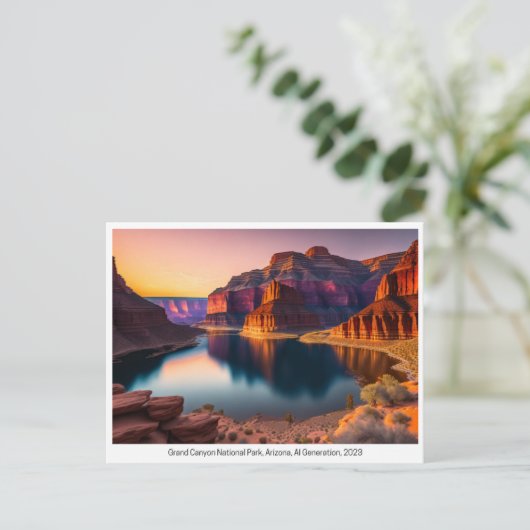 Nationalparks USA, Postkarte für Postübergänge (Stehend Vorderseite)