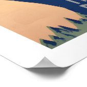 Nationalparks-Wildlife-Poster Poster (Ecke)