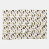 Nationalparks Wildtiere Geschirrtuch (Horizontal)