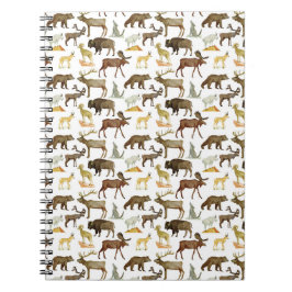 Nationalparks Wildtiere Notizblock