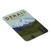 Nationalparkstraße Denali Magnet (Rechte Seite)