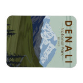 Nationalparkstraße Denali Magnet (Horizontal)