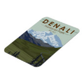 Nationalparkstraße Denali Magnet (Linke Seite)