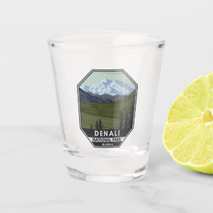 Nationalparkstraße Denali Schnapsglas