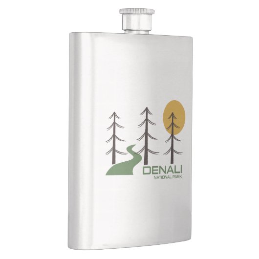 Nationalparkweg Denali Flachmann (Rechts)