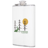 Nationalparkweg Hot Springs Flachmann (Links)