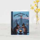 Nationalromantag Karte (Gelbe Blume)