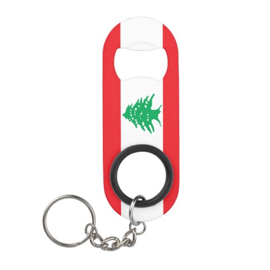 Nationalstolz des Libanon Patriotic Mini Flaschenöffner (Vorderseite)