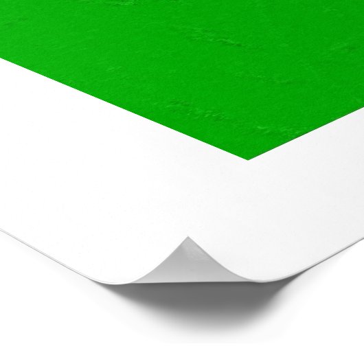 Nationalstolz Poster (Ecke)