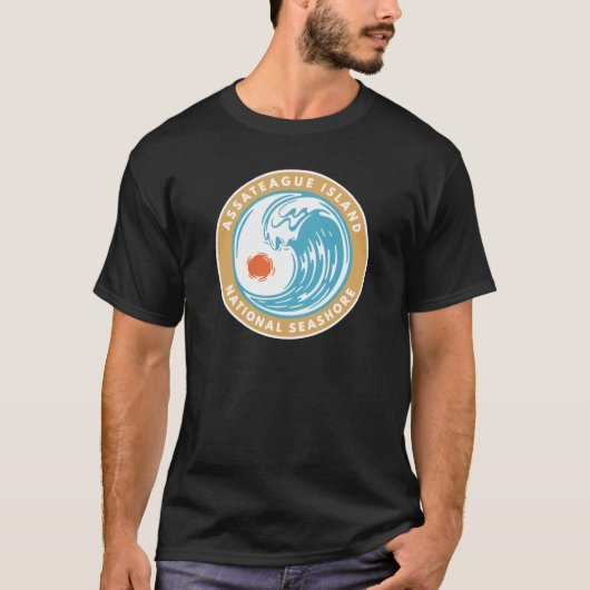 Nationalstrand von Assateague Island T-Shirt (Vorderseite)
