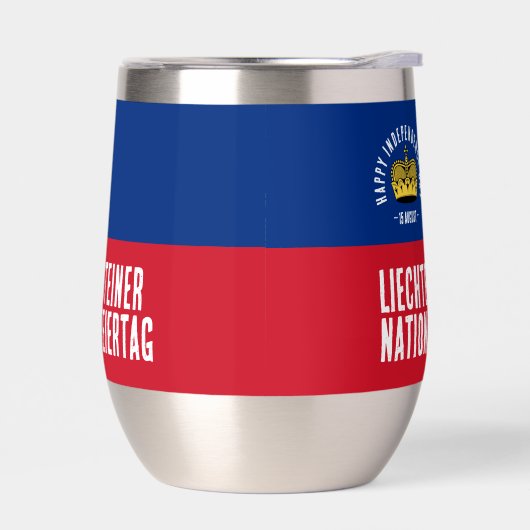 Nationaltagsflagge Liechtenstein (Links)