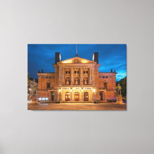Nationaltheater Oslo Leinwanddruck