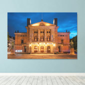 Nationaltheater Oslo Leinwanddruck (Insitu (Holzboden))