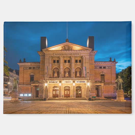 Nationaltheater Oslo Magnet (Vorderseite)