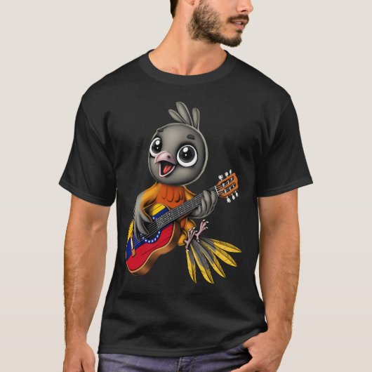 Nationalvogel Venezuelas T-Shirt (Vorderseite)