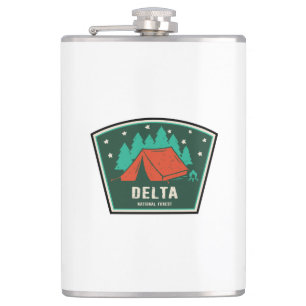 Nationalwald-Camping des Delta Flachmann