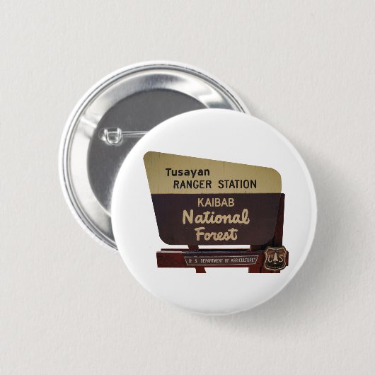 Nationalwald Kaibab Button (Vorne & Hinten)