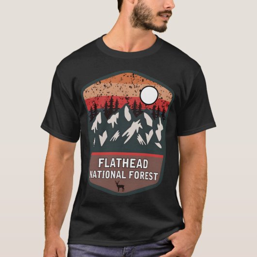 Nationalwald mit Flachs T-Shirt (Vorderseite)
