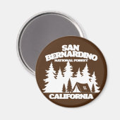 Nationalwald San Bernardino Magnet (Vorderseite/Rückseite)