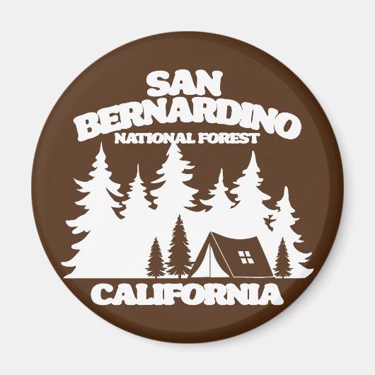 Nationalwald San Bernardino Magnet (Vorne)