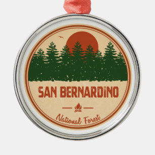 Nationalwald San Bernardino Ornament Aus Metall